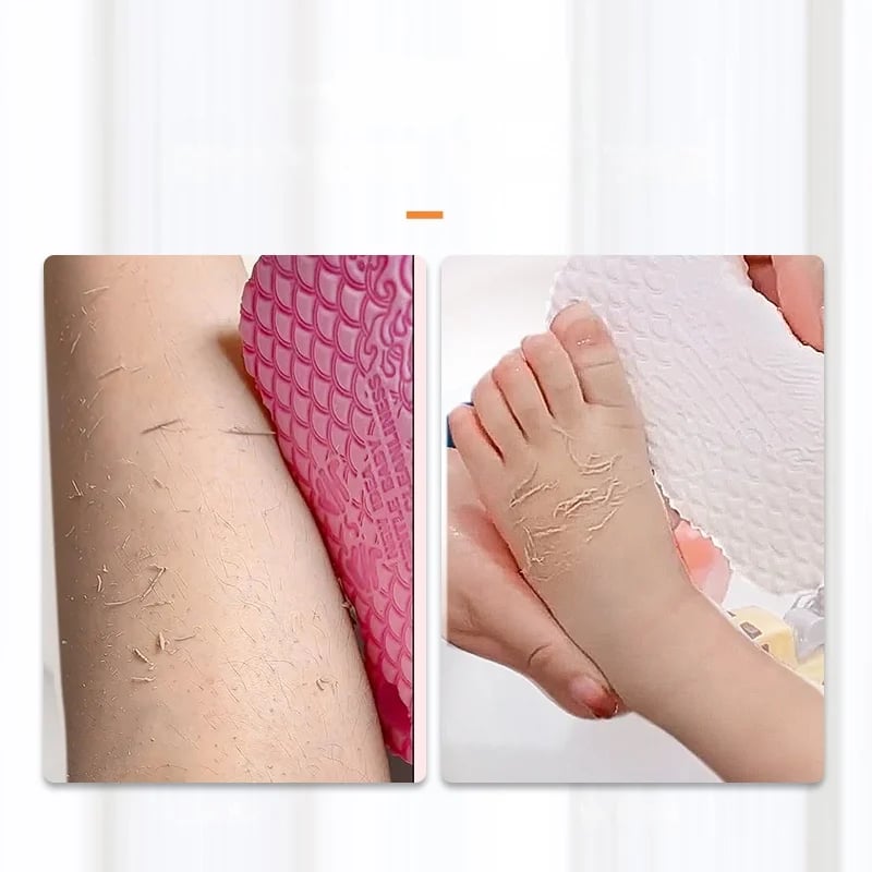 Magisk eksfolierende badesvamp