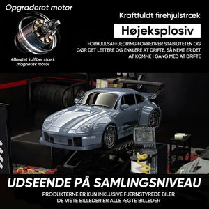 Fjernstyret drift racerbil