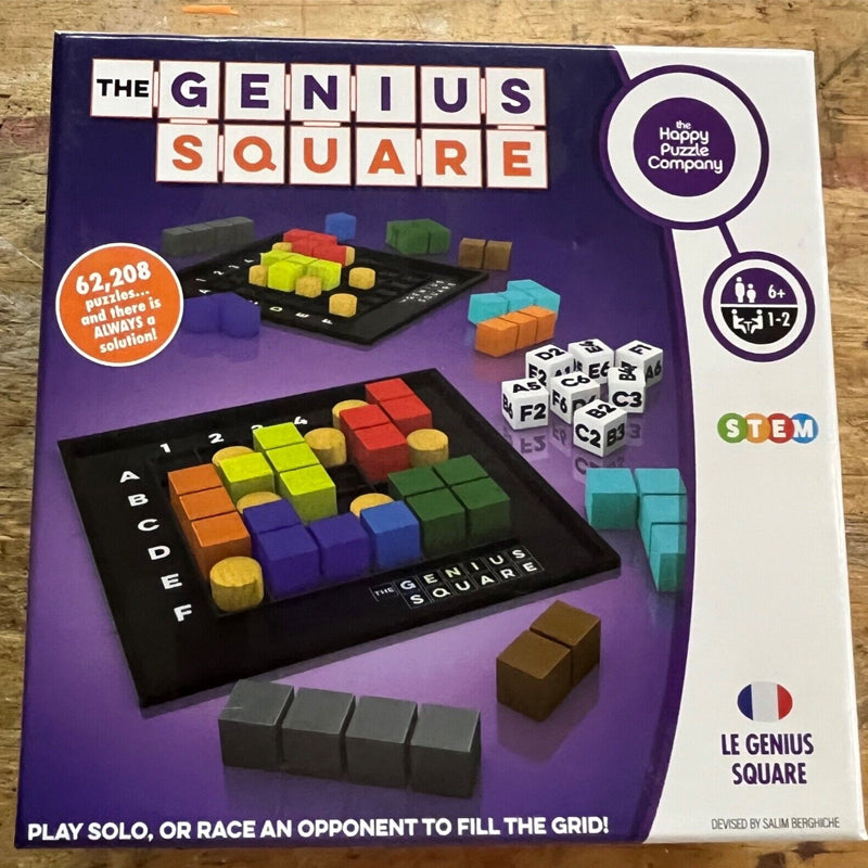 Genius Square Puzzles