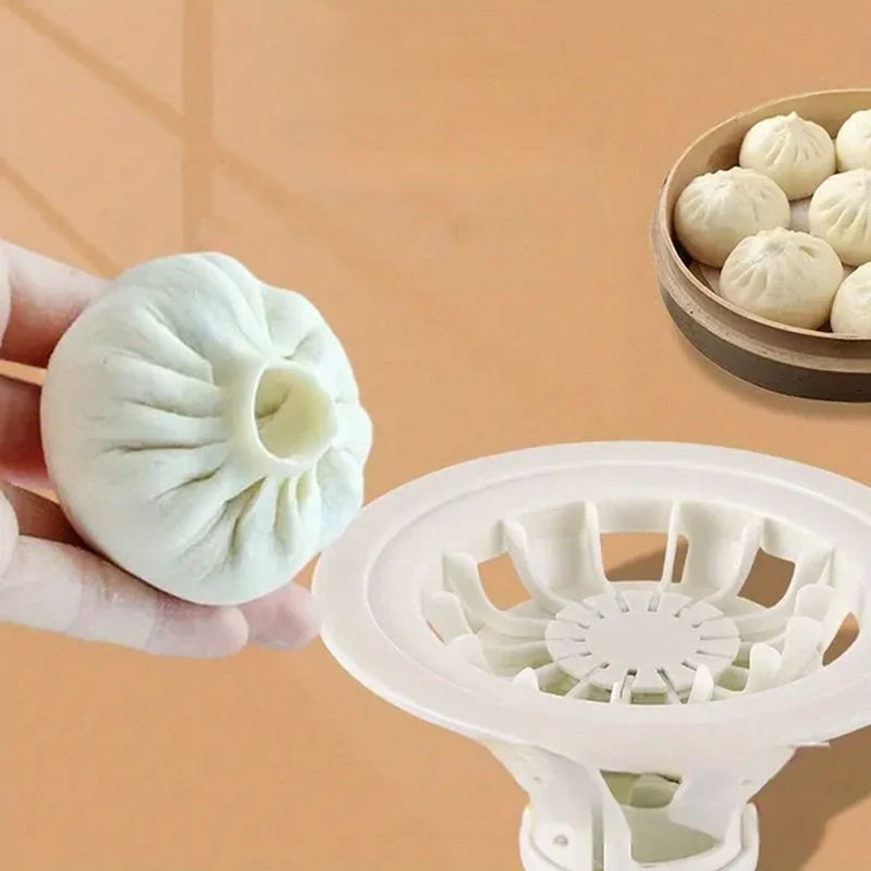 Blomsterformet maskine til fremstilling af dumplings og baozi