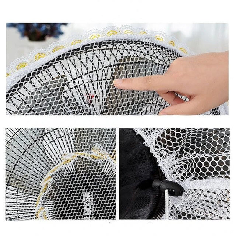 Beskyttelsesnet til ventilator