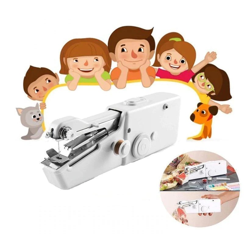 Mini bærbar håndholdt symaskine