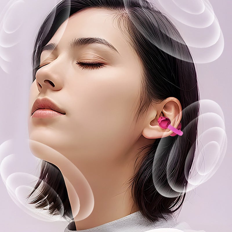 Stilfuldt klips-på trådløst headset