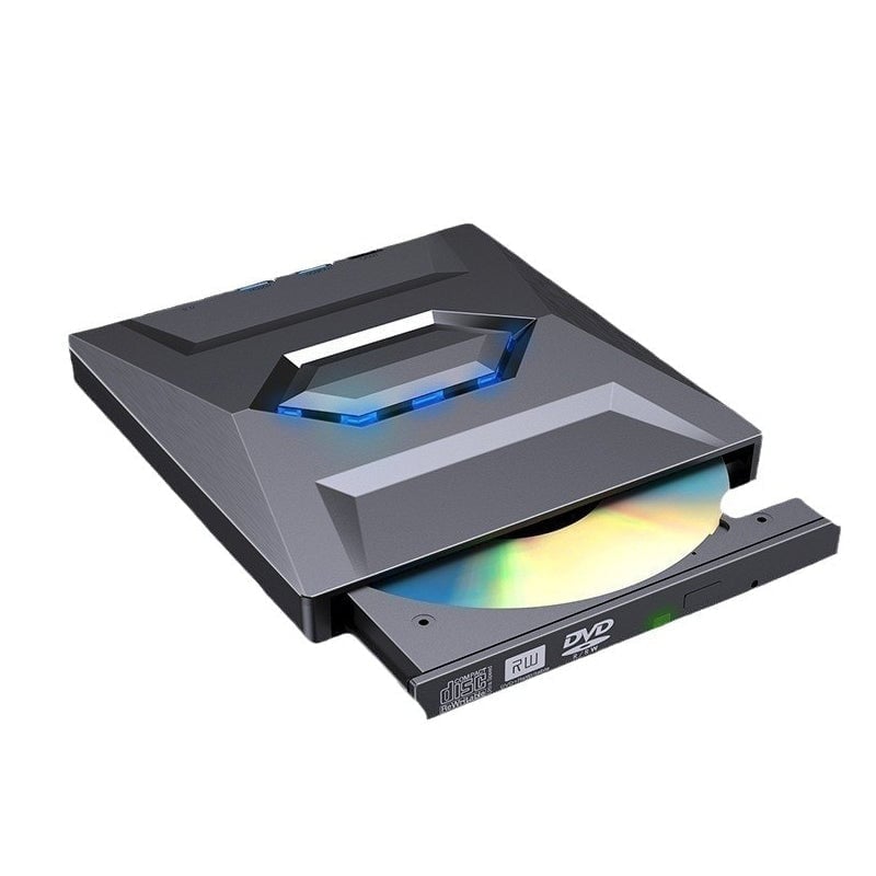 7-i-1 Eksternt USB DVD drev & Blu-ray afspiller