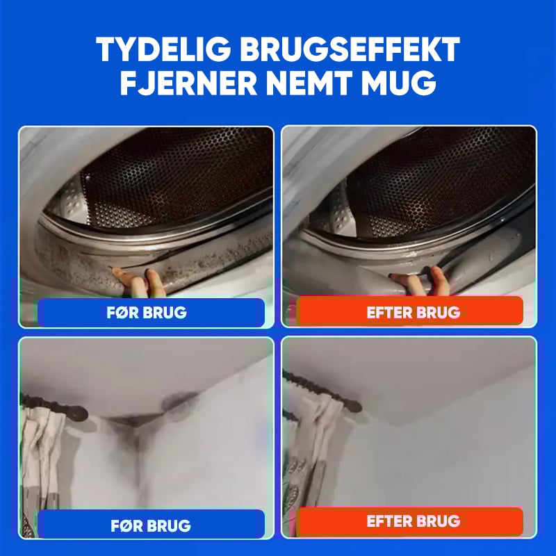 Mugforebyggende vægrens og skimmelpletfjerner