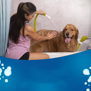 Håndholdt vaskeslange til kæledyr