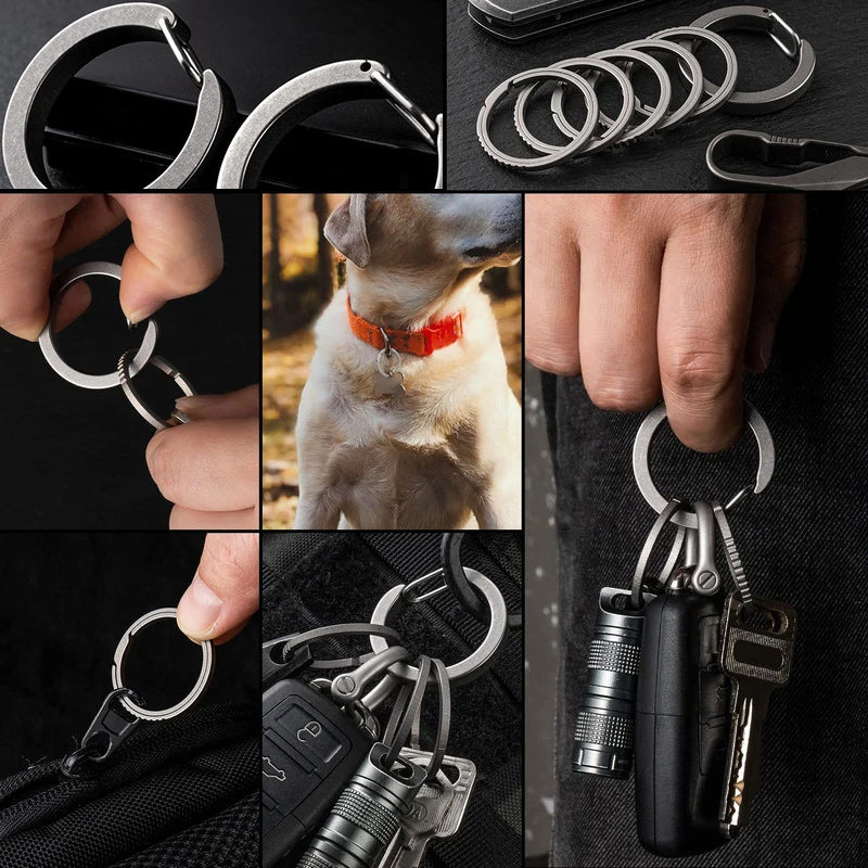 Carabiner Keychain Clip