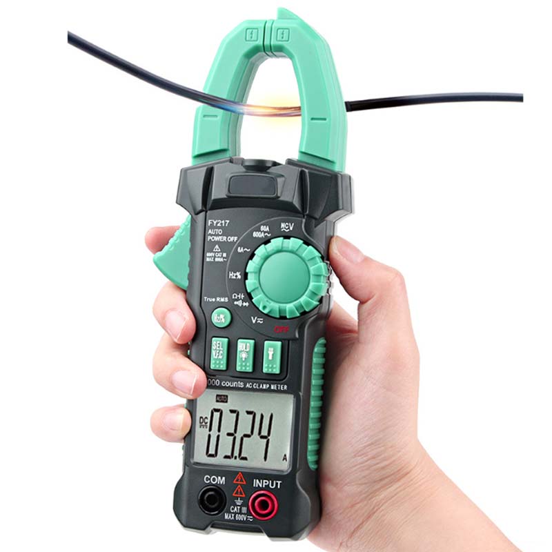 Højpræcisions klemme type amperemeter til jævn- og vekselstrøm