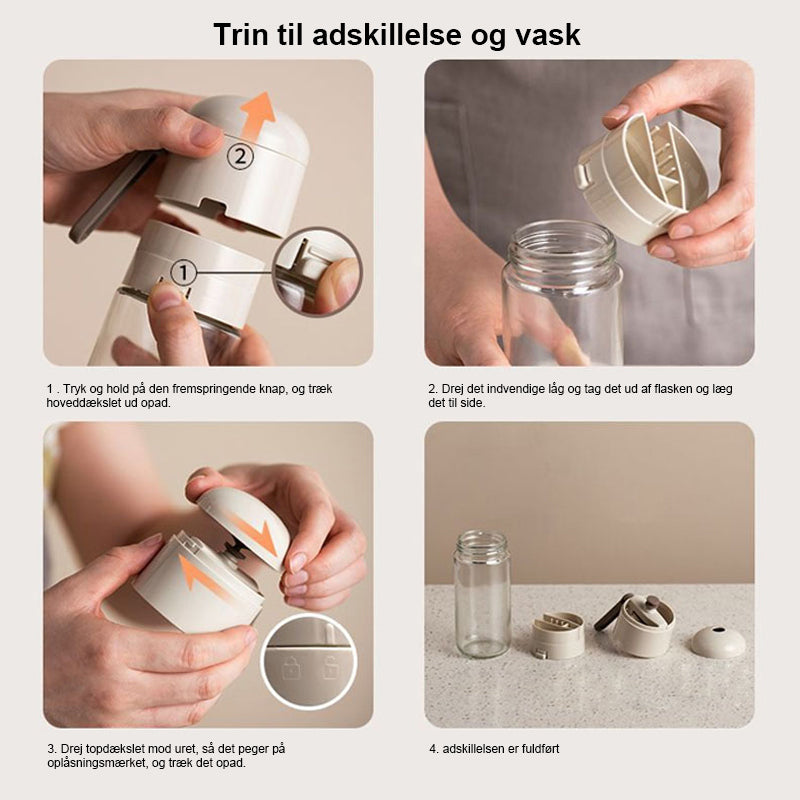 Mængdestyret saltdispenser