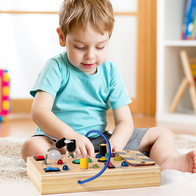 Montessori LED aktivitetsbræt til tidlig læring