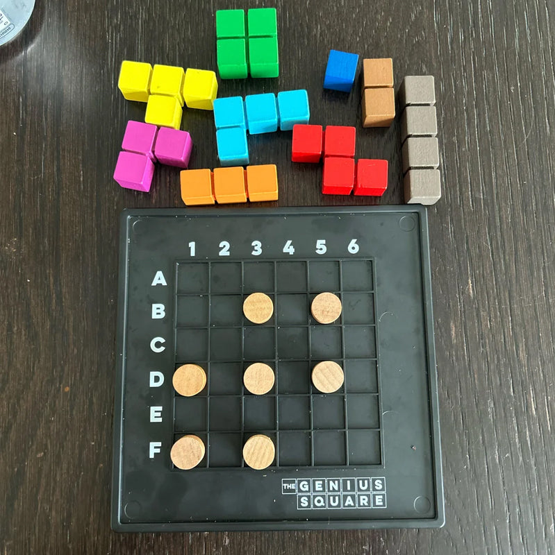 Genius Square Puzzles