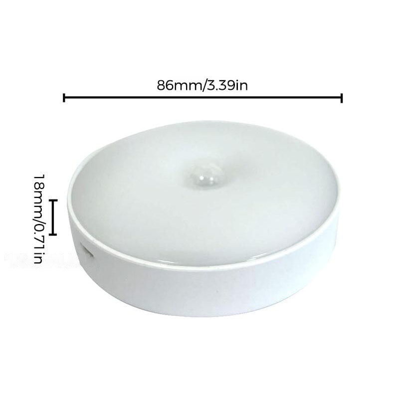 LED lampe med intelligent bevægelsessensor