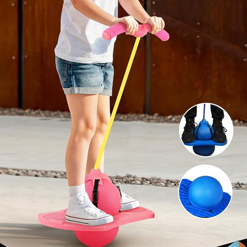 Balancerende hoppebold til børn