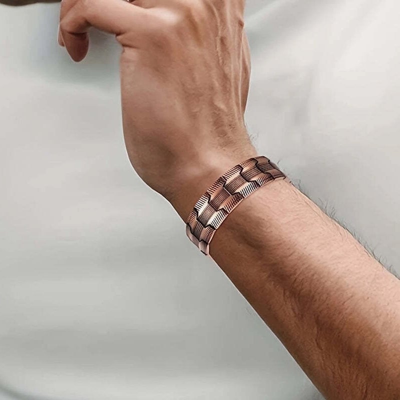 Ultrastærkt magnetisk kobberarmbånd