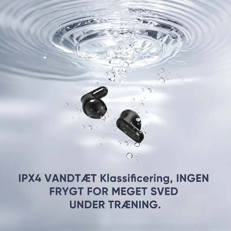 Støjreducerende oversættelses øretelefoner med farveskærm