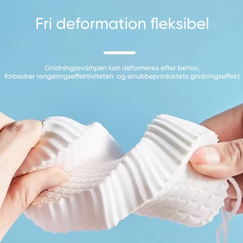 Magisk eksfolierende badesvamp