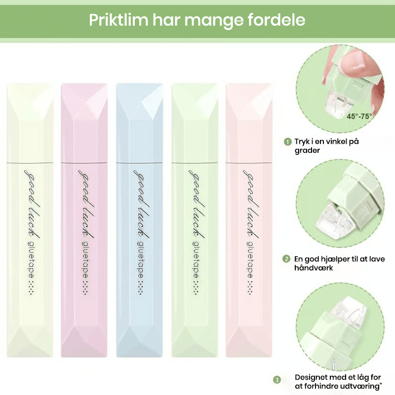 Dobbeltsidet taperulle til scrapbook