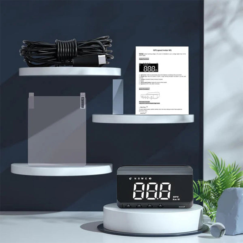 Revolutionært universelt holografisk speedometer til alle køretøjer