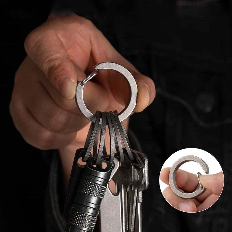 Carabiner Keychain Clip