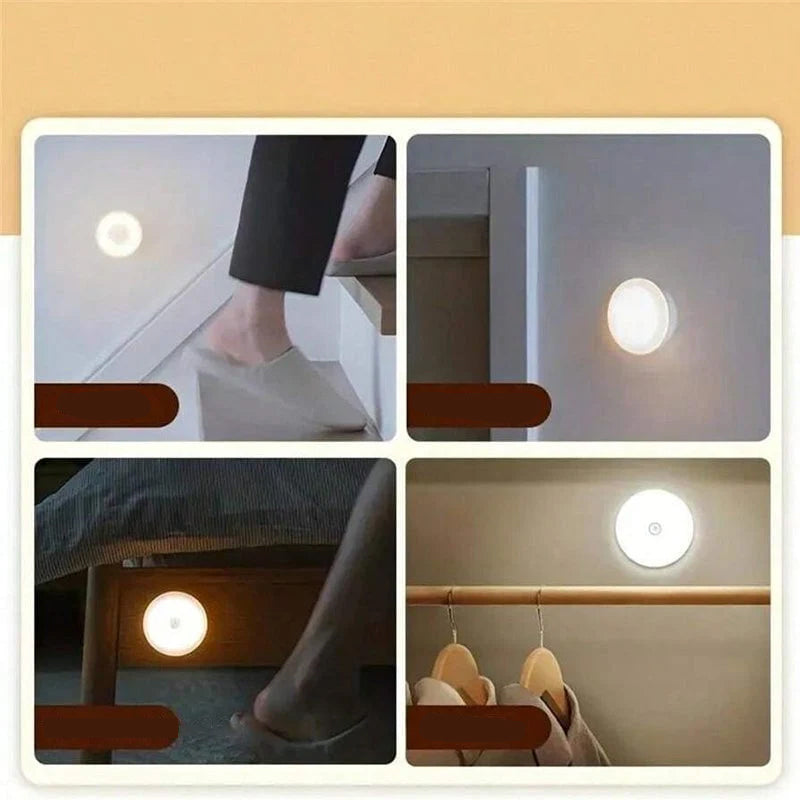 LED lampe med intelligent bevægelsessensor