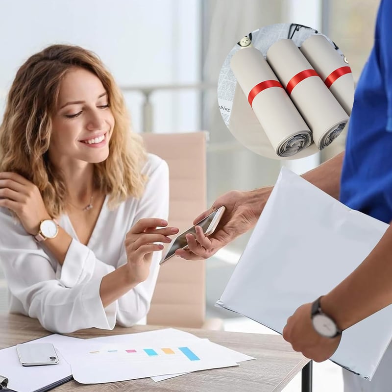 Farverige kurerposer