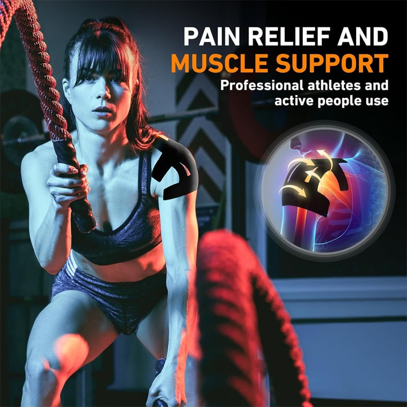 Kinesiologitape til lindring af skuldersmerter