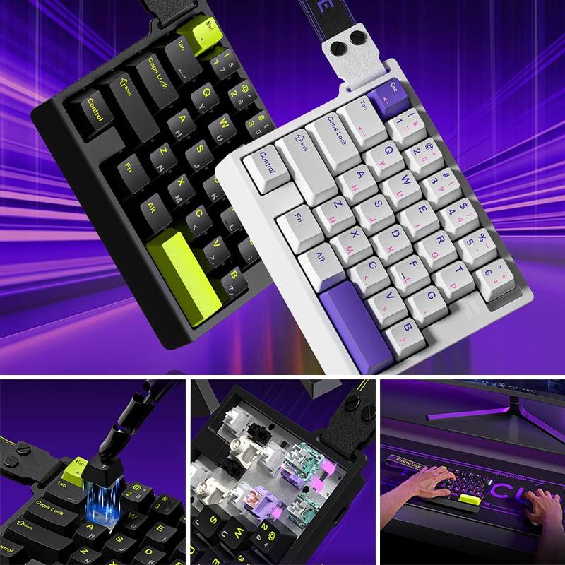 M30 HE gamertastatur med 8K magnetisk akse