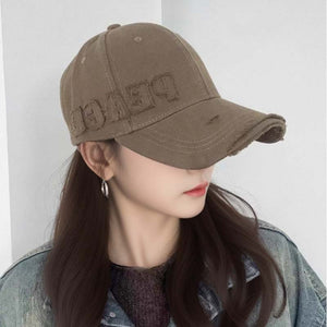 Vintage distressed baseballkasket