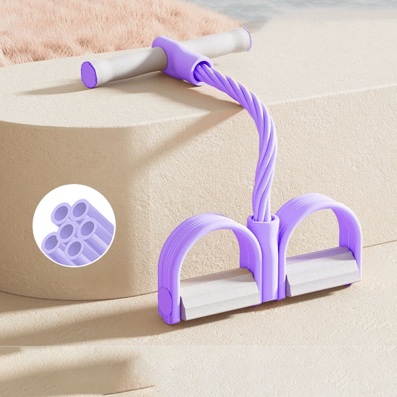 💪 Multifunktionelt modstandsbånd med pedal🏋️