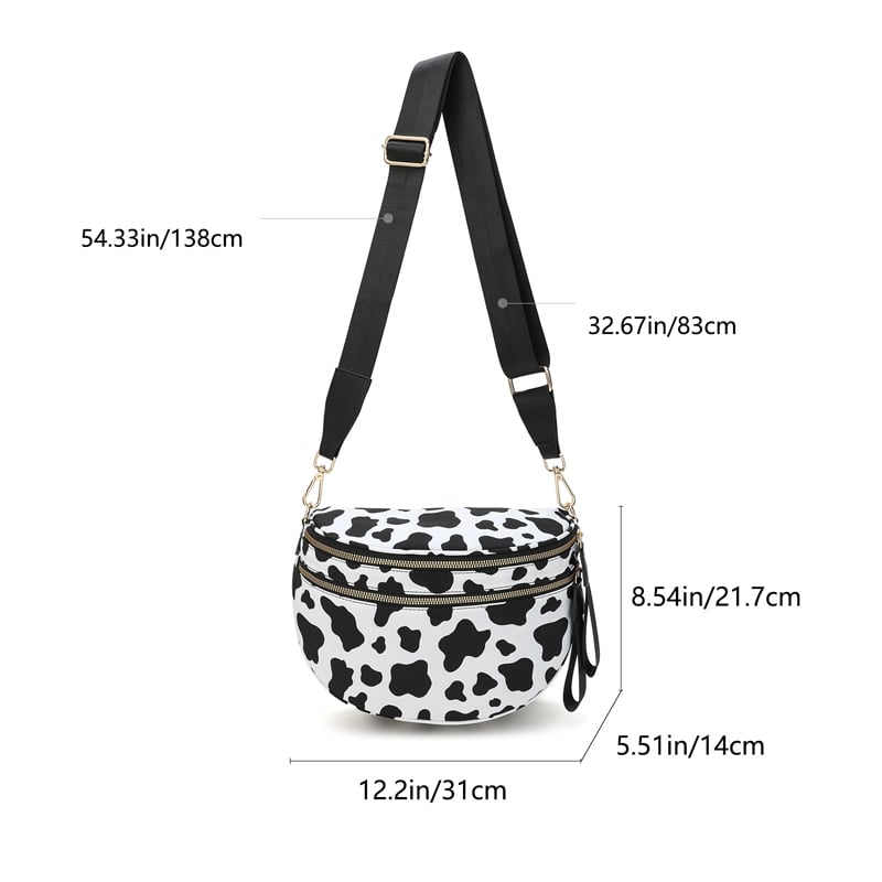 Letvægts messenger-taske med stor kapacitet