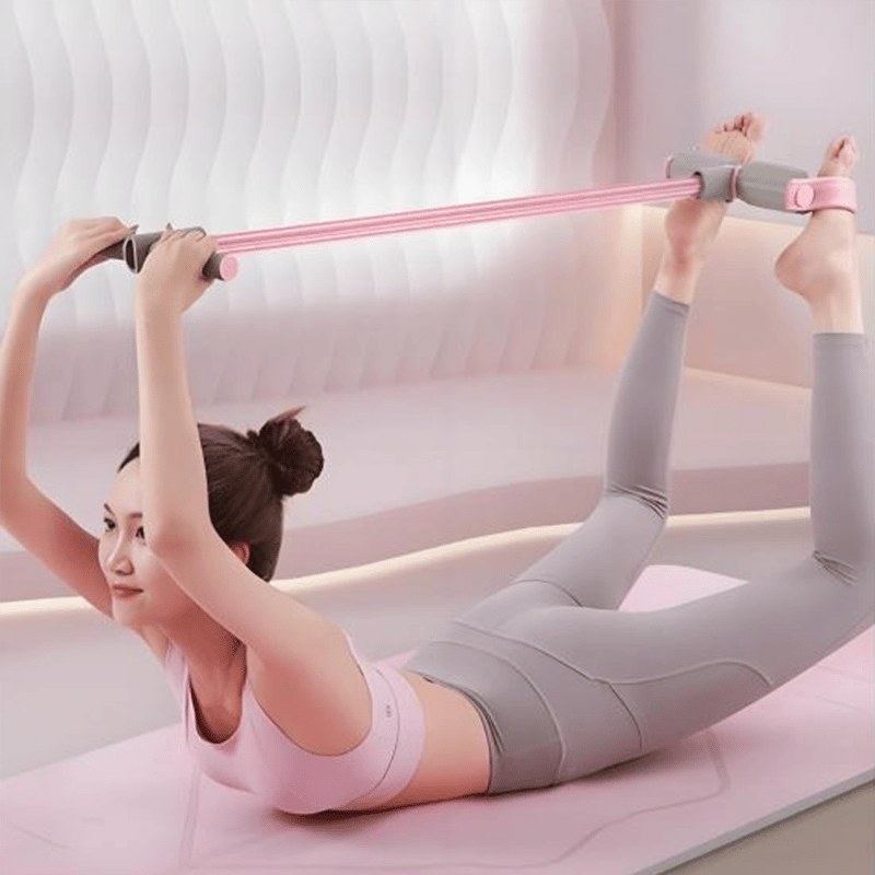 💪 Multifunktionelt modstandsbånd med pedal🏋️