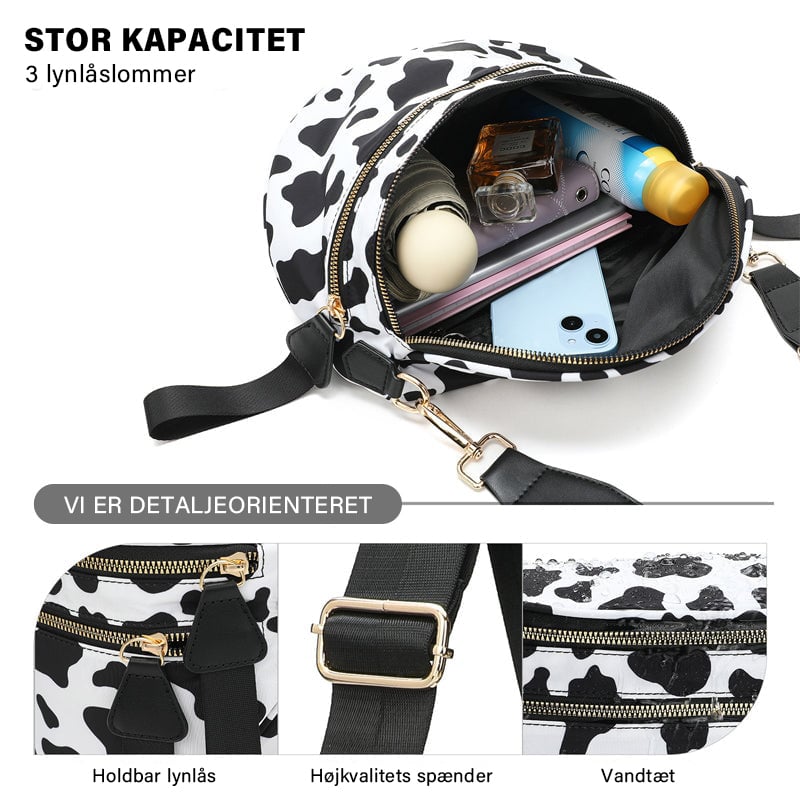 Letvægts messenger-taske med stor kapacitet