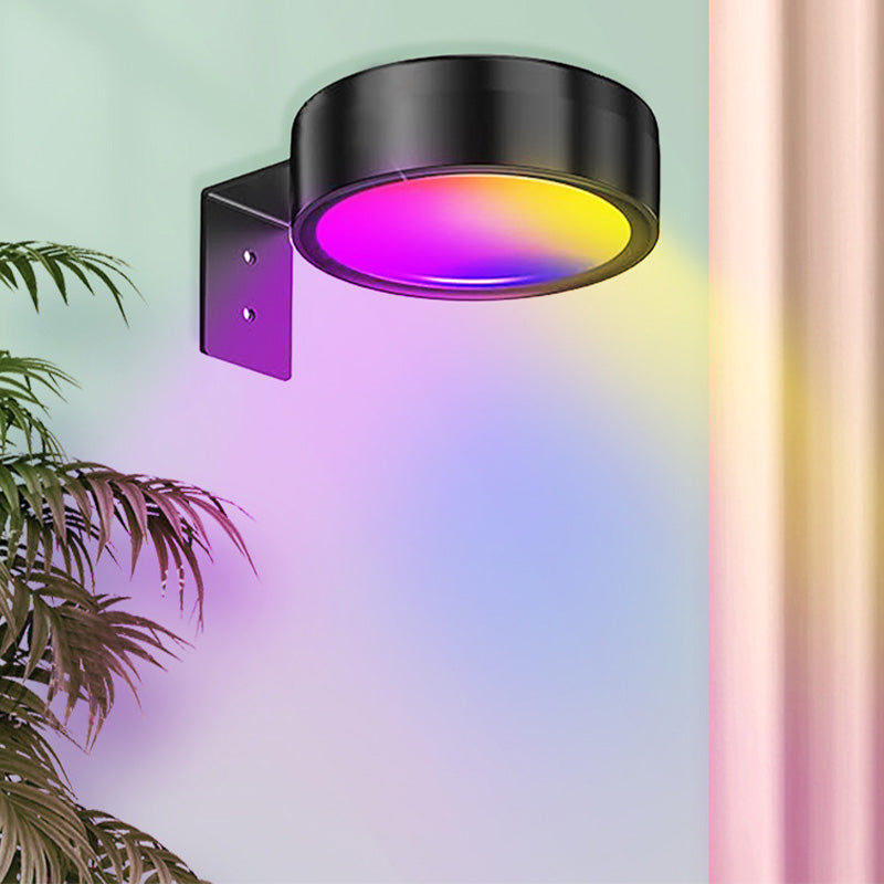 Trådløs LED-væglampe med fjernbetjening