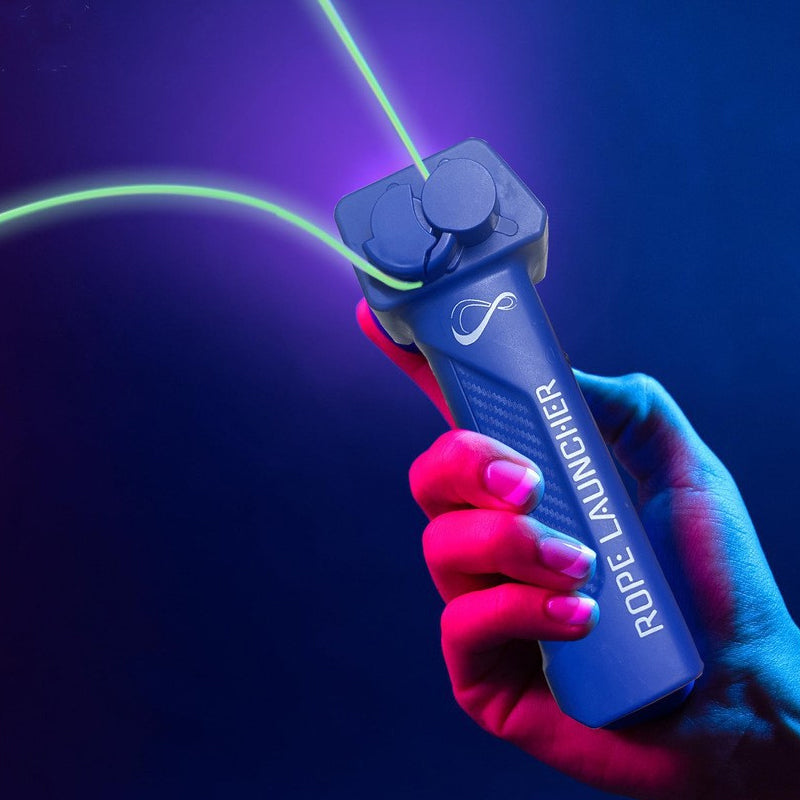 Bærbar rebkaster loop-legetøj