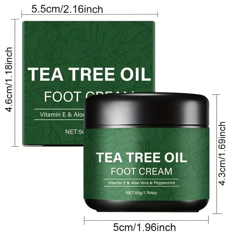Fodcreme med Tea tree olie