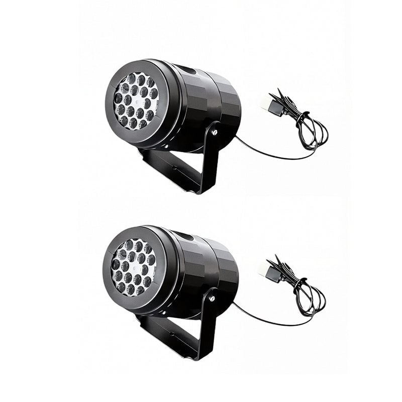 Projektorlampe med julemotiver