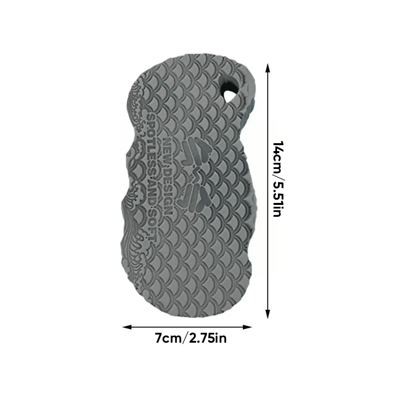Magisk eksfolierende badesvamp