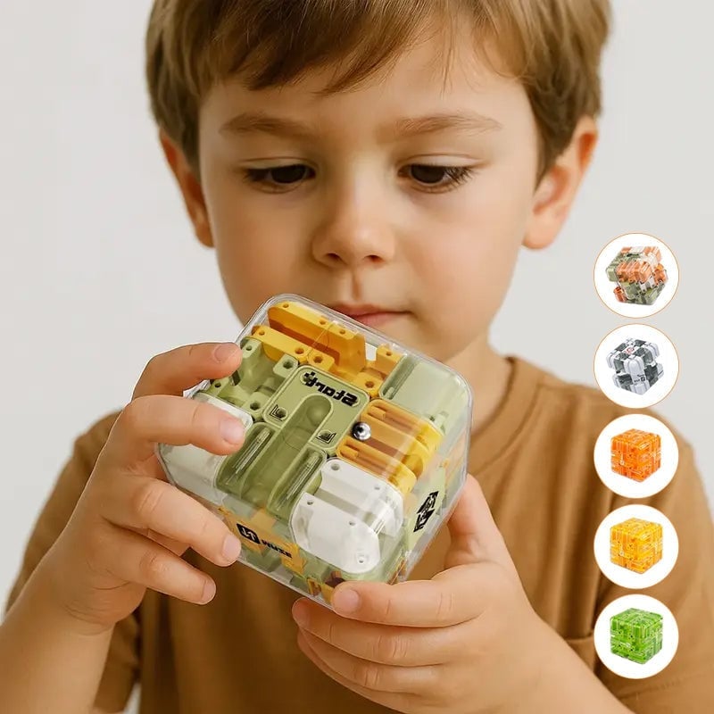 3D rullebold labyrintterning