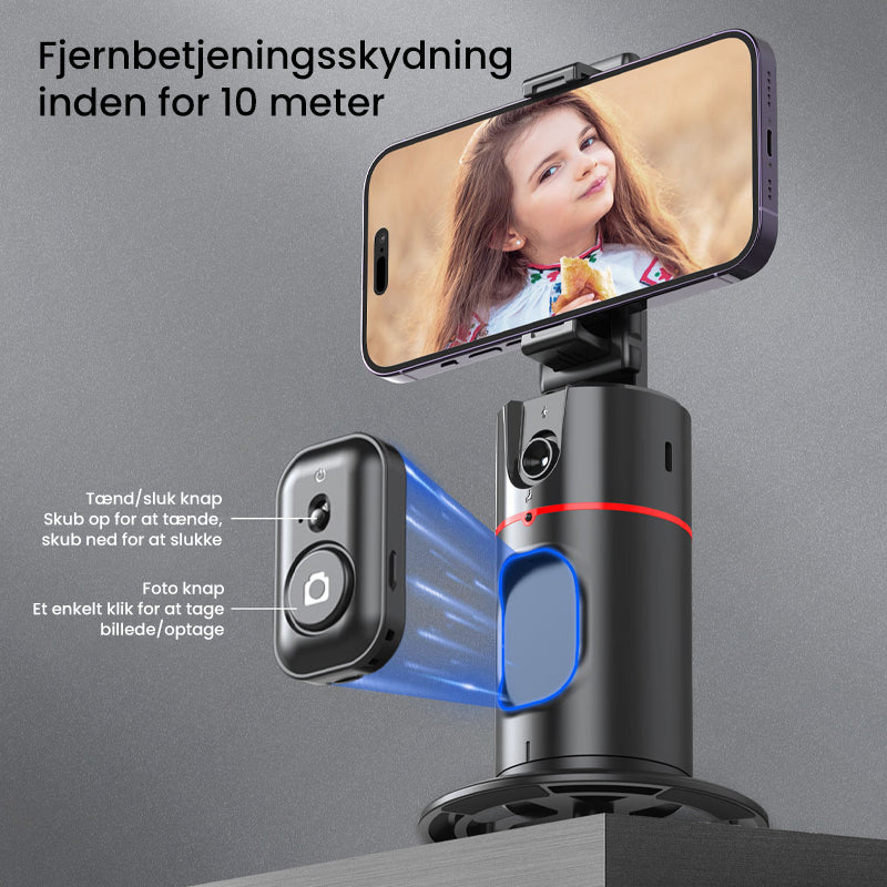 Gimbal stabilisator til telefon