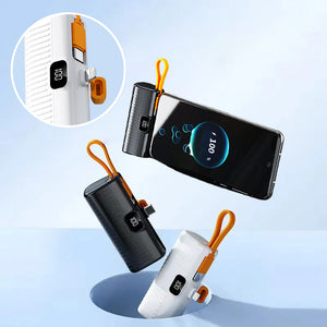 5000mAh bærbar mini powerbank