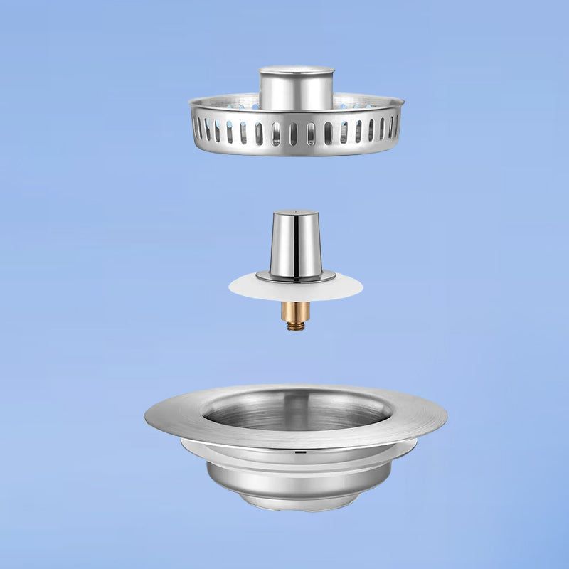 Opgraderet 3-i-1 afløbssi til køkkenvask