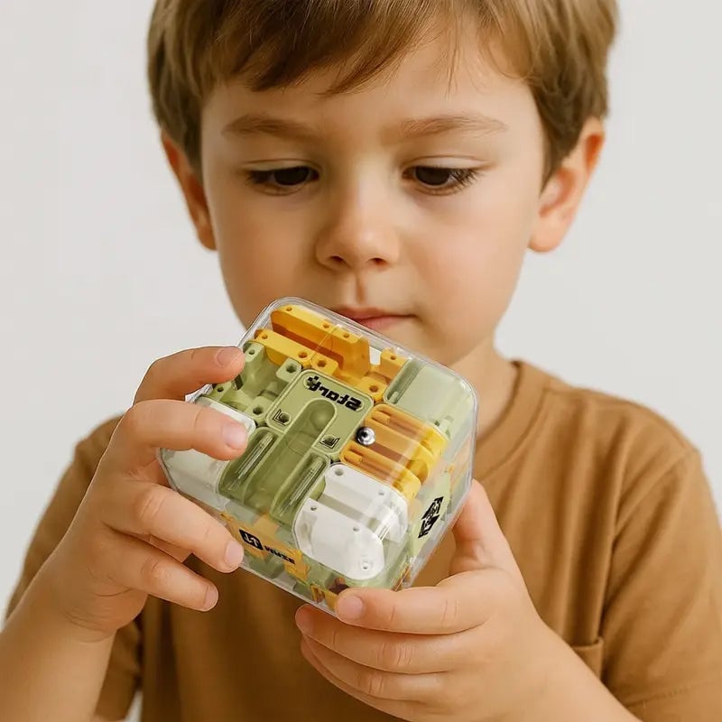 3D rullebold labyrintterning