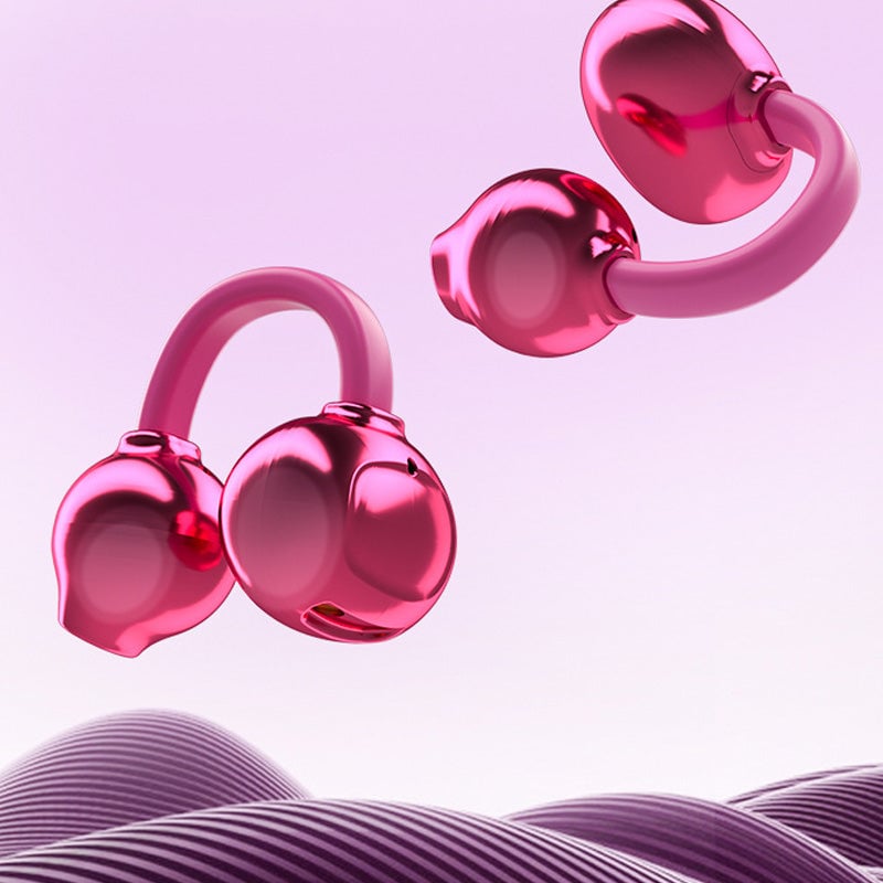 Stilfuldt klips-på trådløst headset