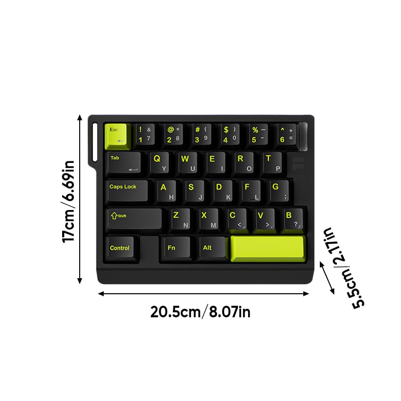 M30 HE gamertastatur med 8K magnetisk akse