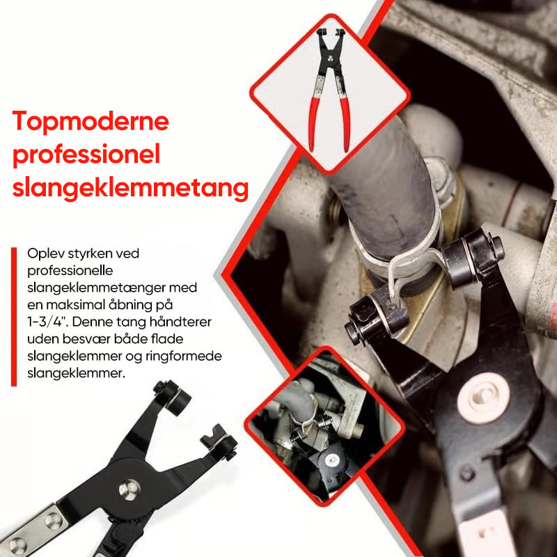 Professionelt slangeklemmesæt