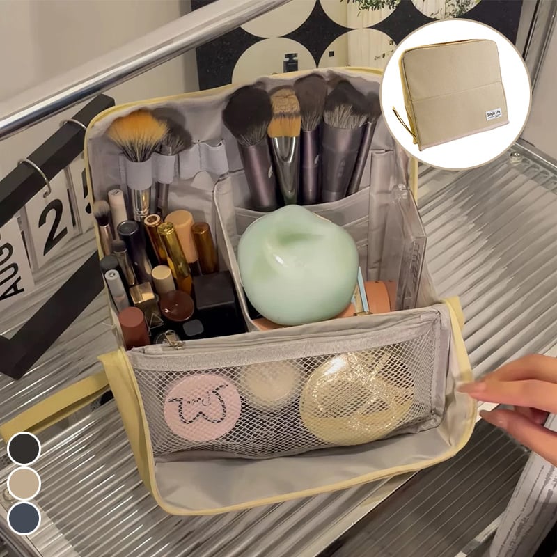 Penalhus og kosmetiktaske med stor kapacitet