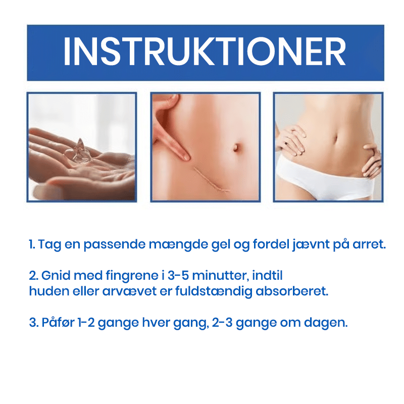 Professionel arfjernende gel