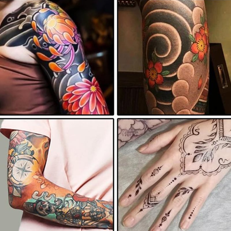 Sæt med midlertidige tatoveringspenne