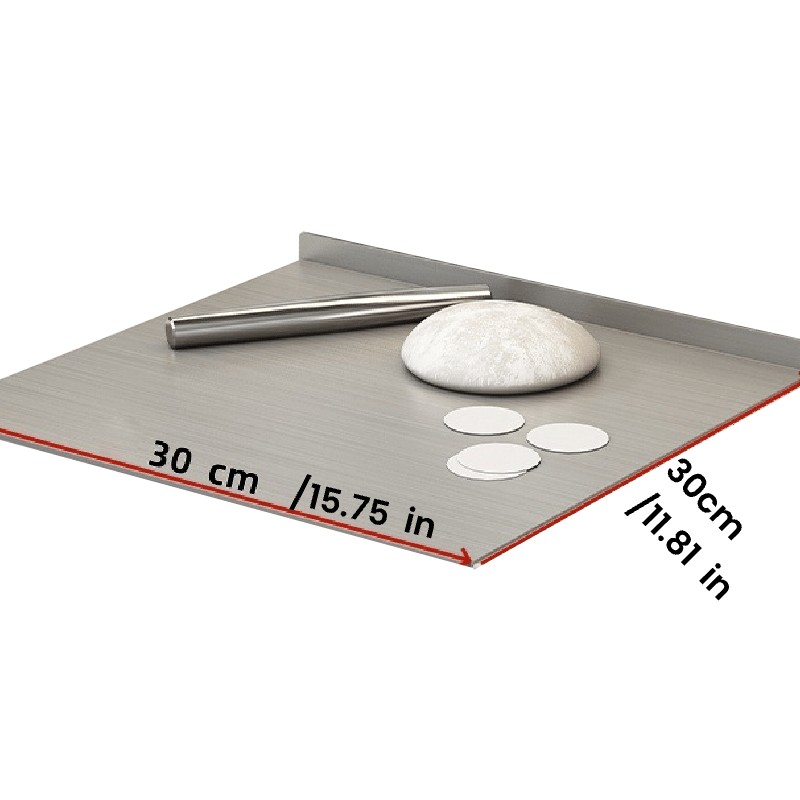 Skærebræt i rustfrit stål