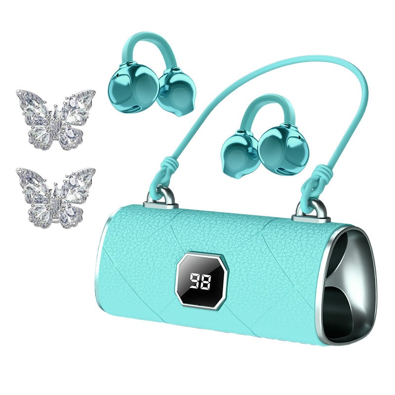 Stilfuldt klips-på trådløst headset